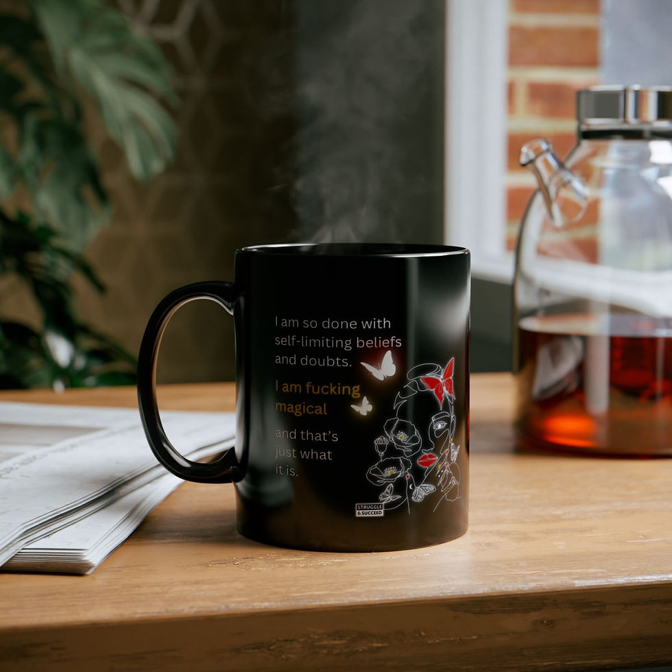 Thumbnail: I am Fucking Magical - Black Mug 