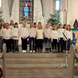 Chorauftritt auf dem Weihnachtsmarkt in Dellwig
