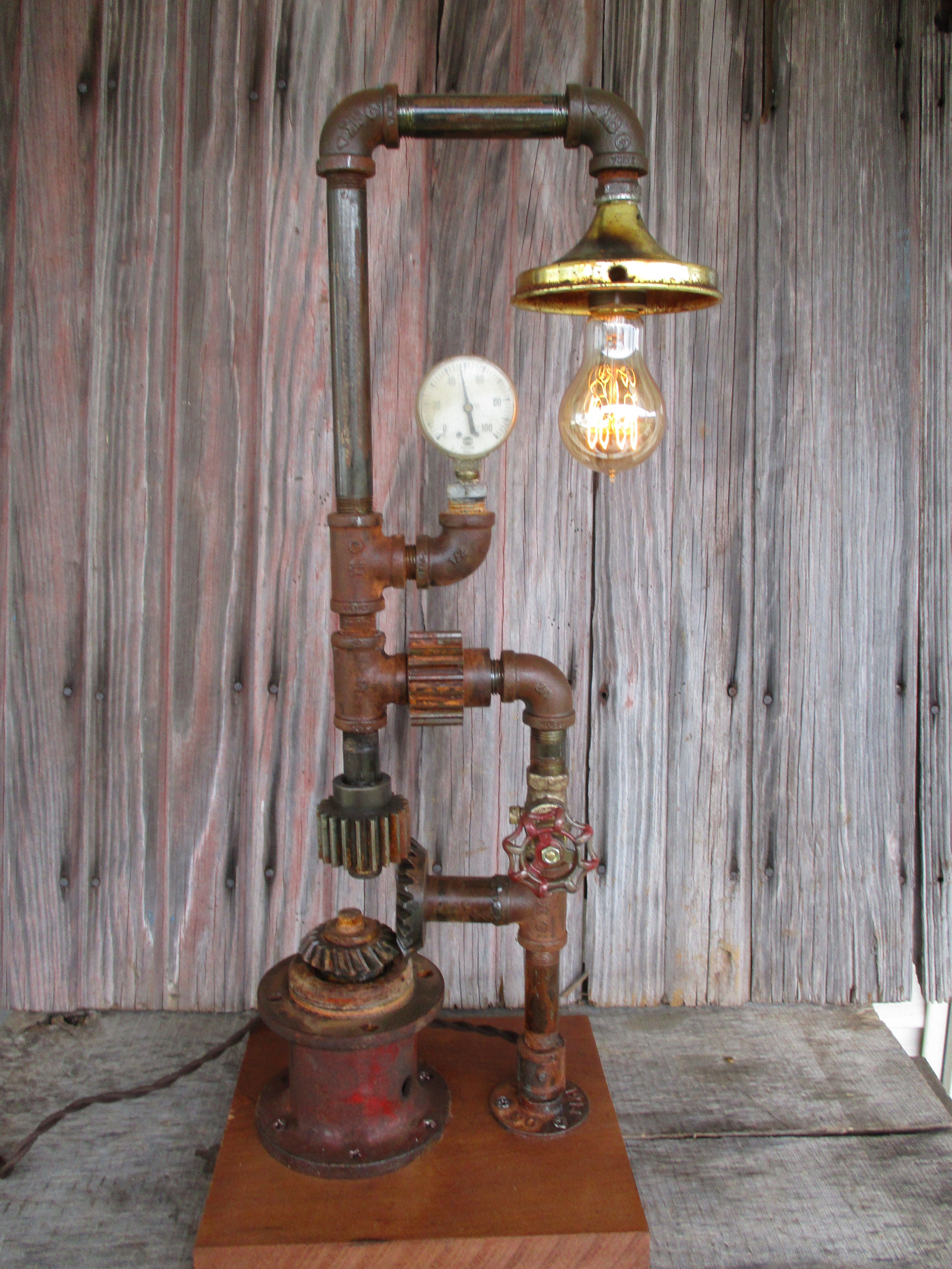 Found parts lamp