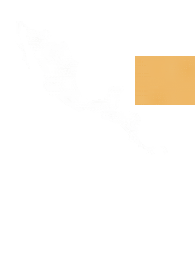 Mapa de México indicando en que ciudades hemos trabajado.