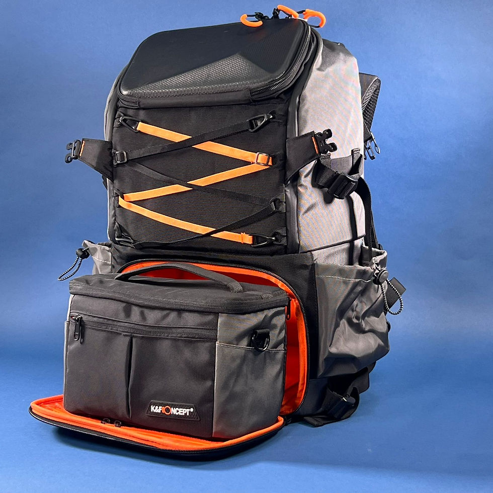 Miniatura: K&F Concept Mochila multifuncional impermeable para cámara