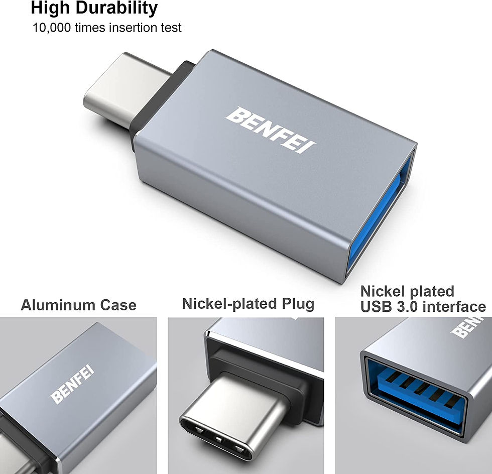 Miniatura: Benfei - Adaptador USB C a USB 3.0
