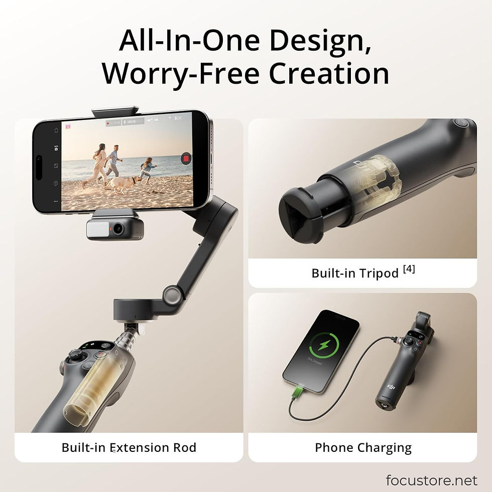 Miniatura: DJI Osmo Mobile 7P Estabilizador de cardán para iPhone y  Android
