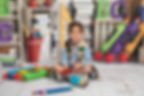 Miniatura: Kate - Fondo estante para libros con mapa mundial regreso a clases 2X2m