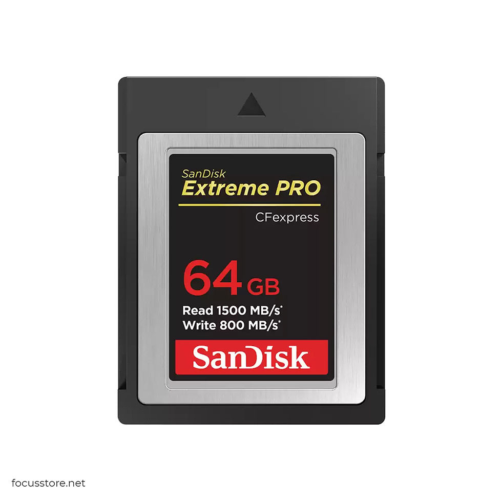 Miniatura: SanDisk Extreme PRO CFexpress Tipo B 64GB, 1500 MB/s lectura, 800 MB/s escritura