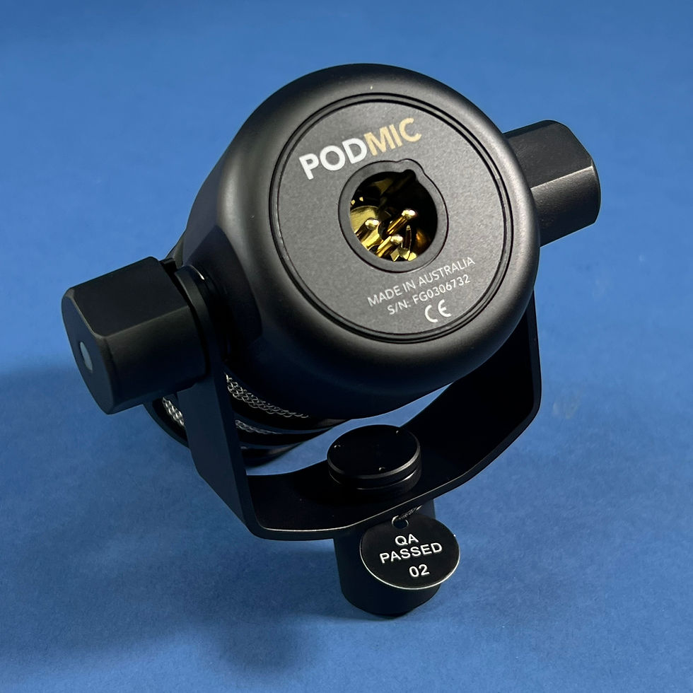 Miniatura: RODE PodMic Micrófono dinámico para podcasting