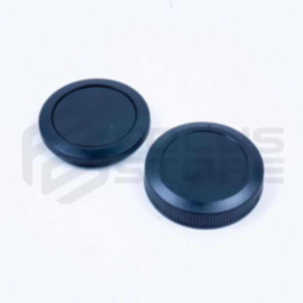 Kit 2 tapas lente trasera y tapa cuerpo para Canon R50/R10/R8/R7/R6Mark II/R5C/R