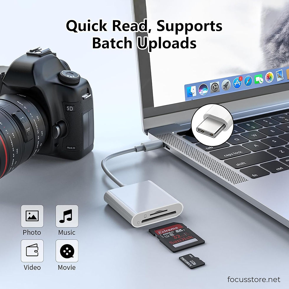 Miniatura: Lector de tarjetas SD y Micro SD, USB C