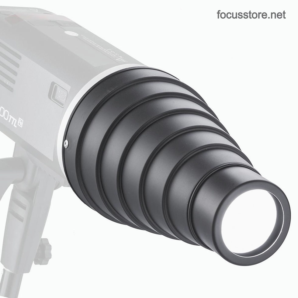 Miniatura: Flashpoint Snoot Kit para luces estroboscópicas Bowens Mount