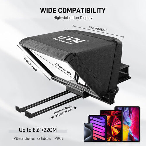 Miniatura: Teleprompter GVM TQ-MB