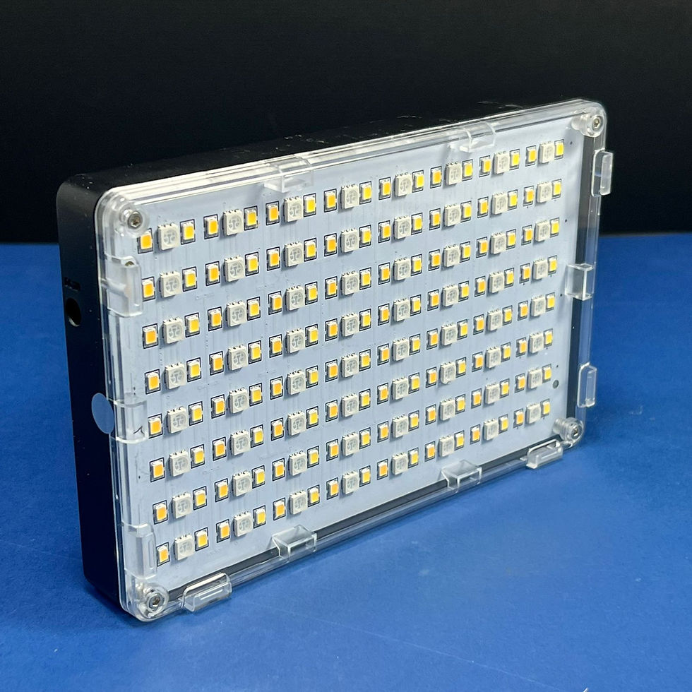 Miniatura: GVM RGB LED + bateria y cargador