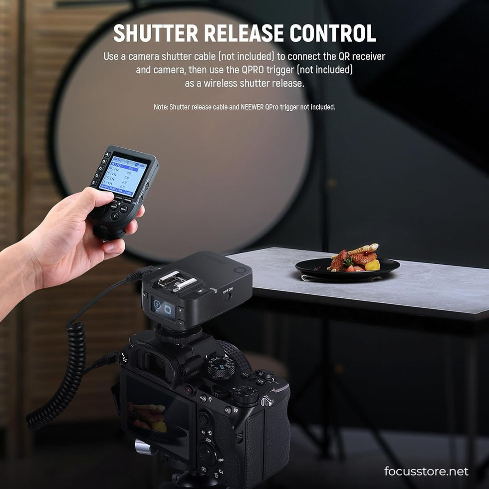 Miniatura: Neewer - Receptor flash inalámbrico QR para QPRO (Canon, Nikon, Sony)