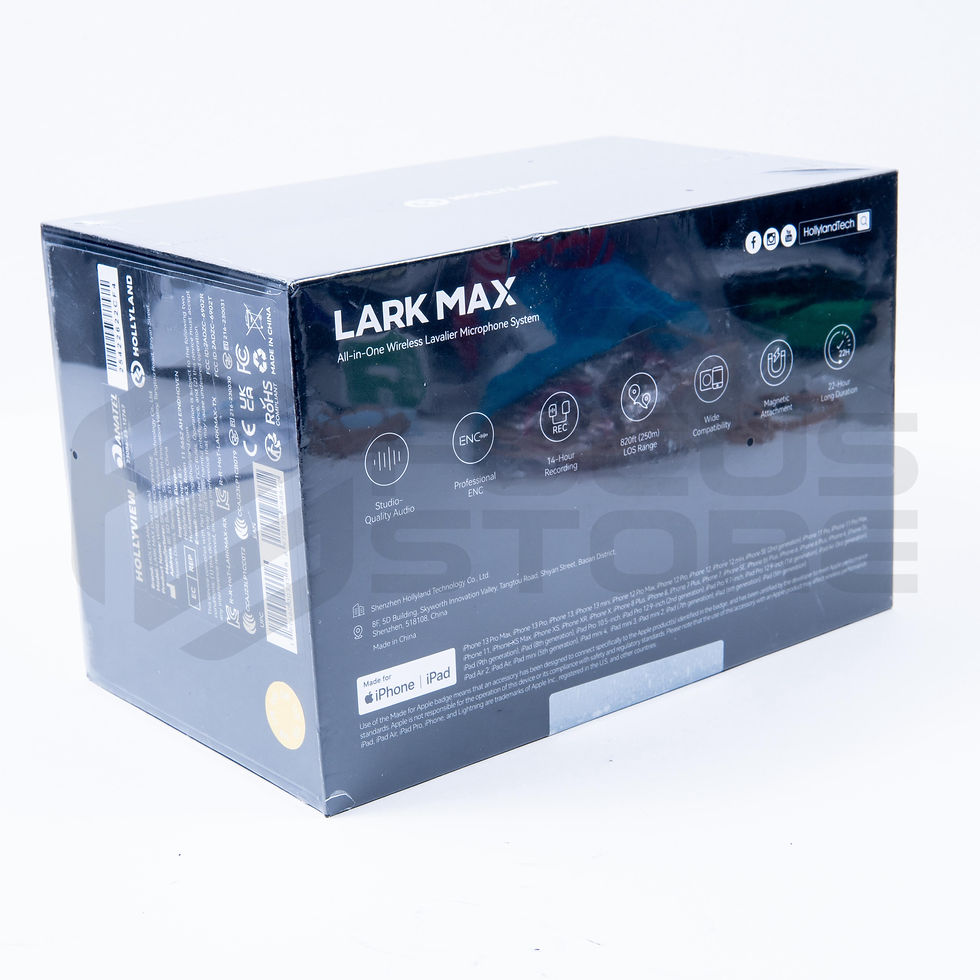 Miniatura: Hollyland LARK MAX Duo - micrófono inalámbrico  para 2 personas (2,4 GHz)
