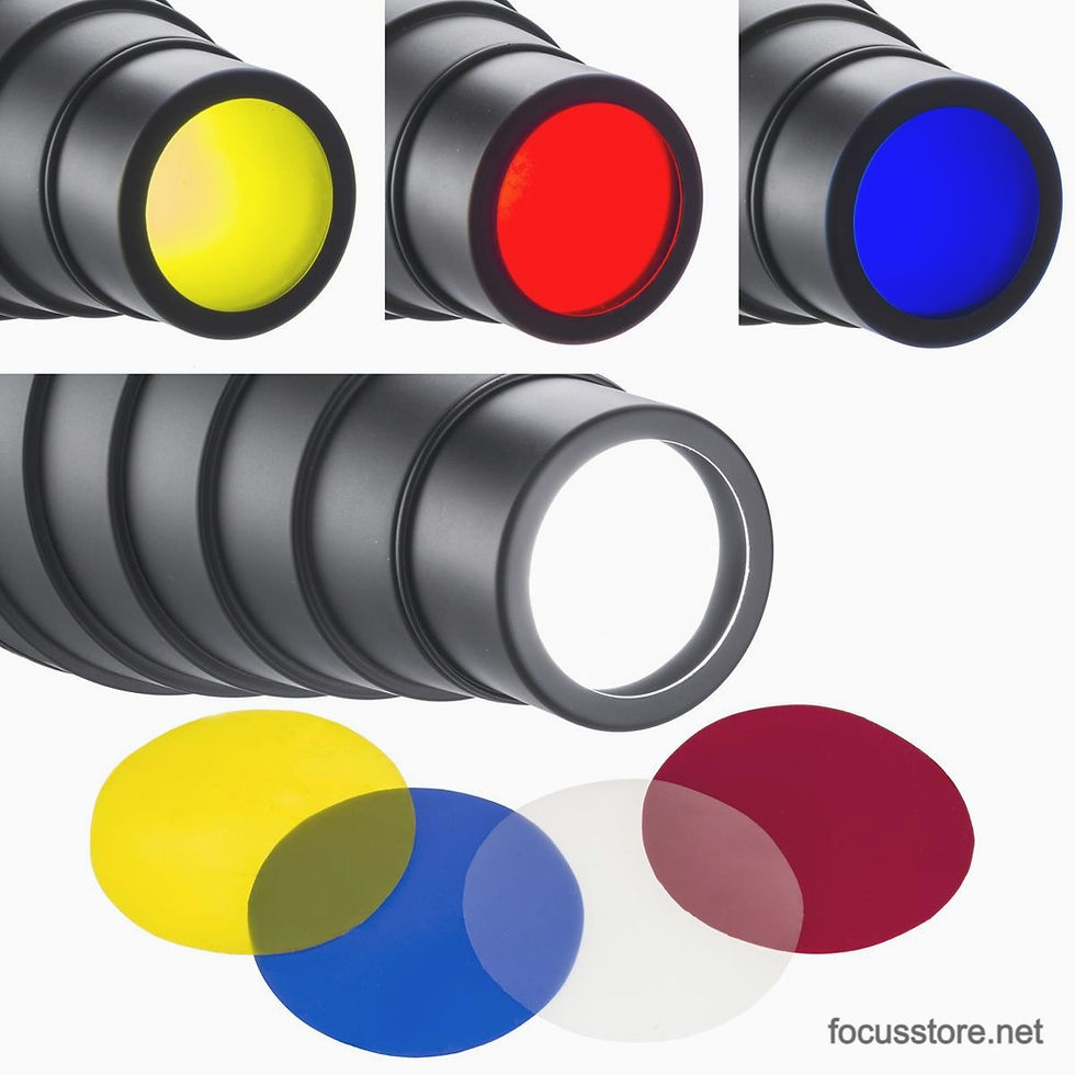 Miniatura: Flashpoint Snoot Kit para luces estroboscópicas Bowens Mount
