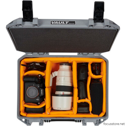 Miniatura: Pelican Vault V300 con divisores acolchados (gris, 18,7 L)