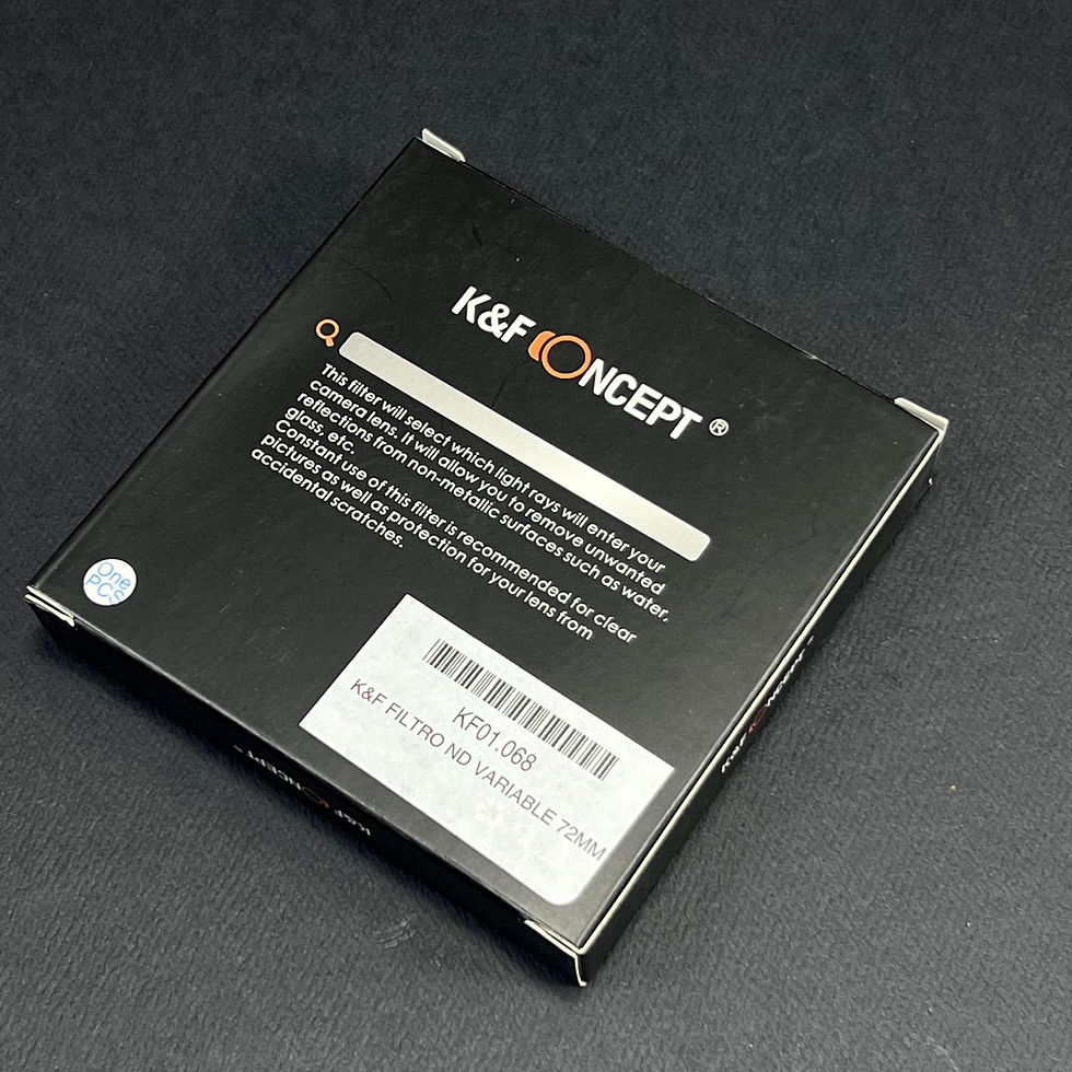 Miniatura: K&F Concept filtro 72MM ND Variable 2-400