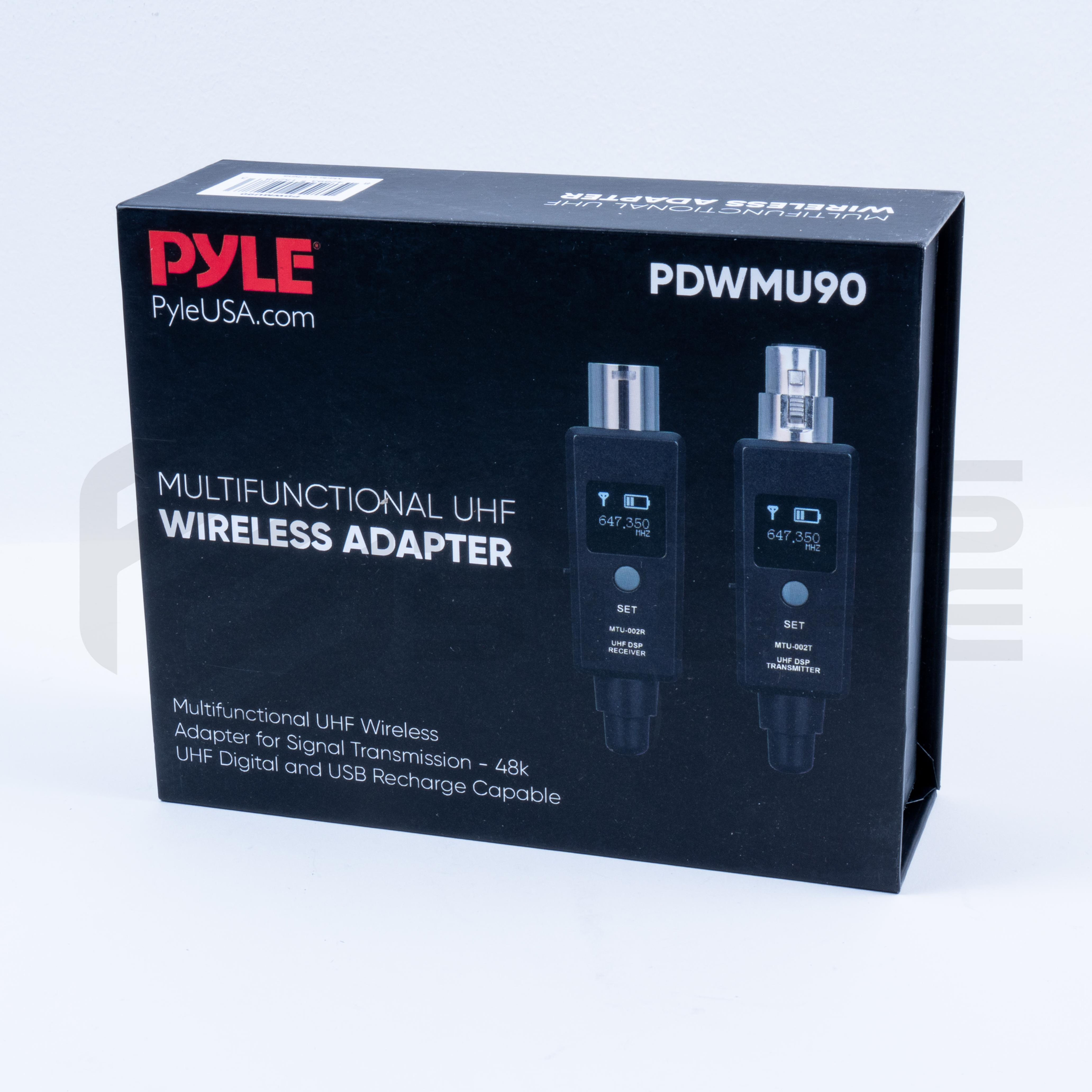 Transmisor y receptor para micrófonos dinámicos, señal de frecuencia 48k