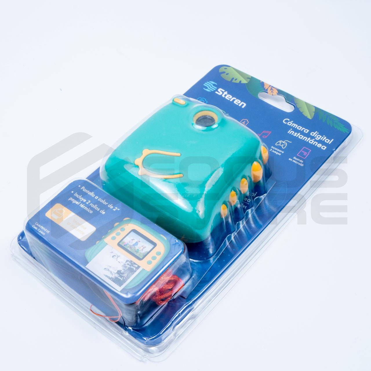 Cámara instantánea digital (verde)