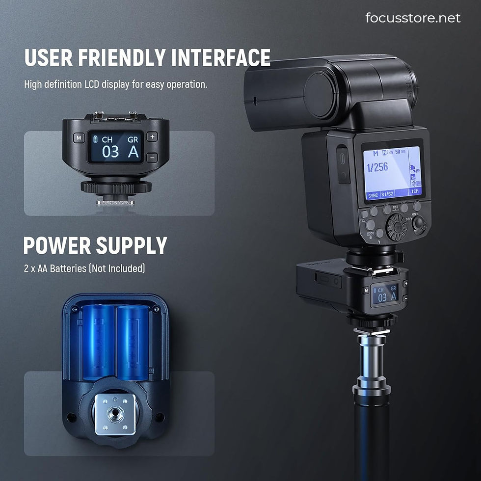 Miniatura: Neewer - Receptor flash inalámbrico QR para QPRO (Canon, Nikon, Sony)
