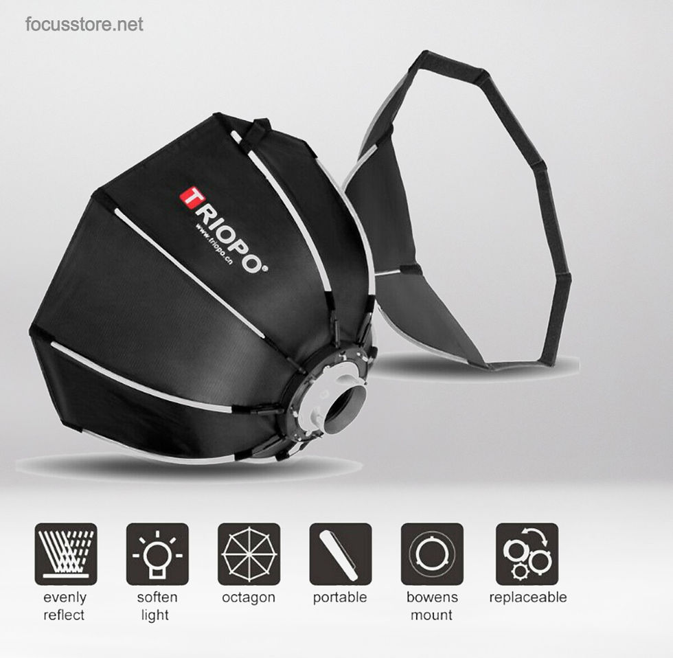 Miniatura: Triopo 65cm Softbox Montura Bowen