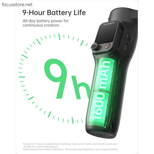 Miniatura: Hohem iSteady V3 Ultra - Estabilizador para smartphone con seguimiento por IA (N