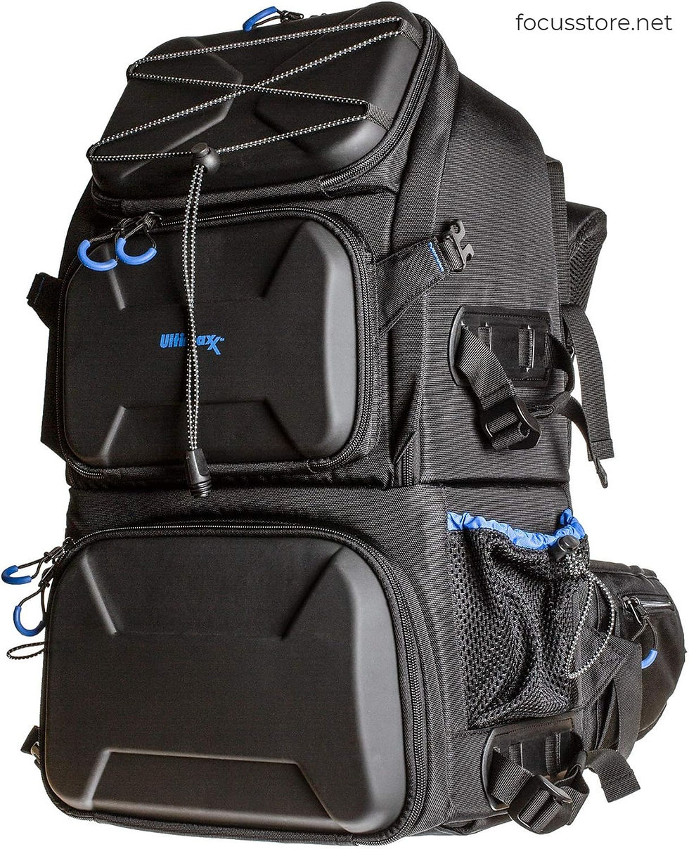 Miniatura: Ultimaxx Mochila extra grande para cámaras, compartimento laptop 15.6"