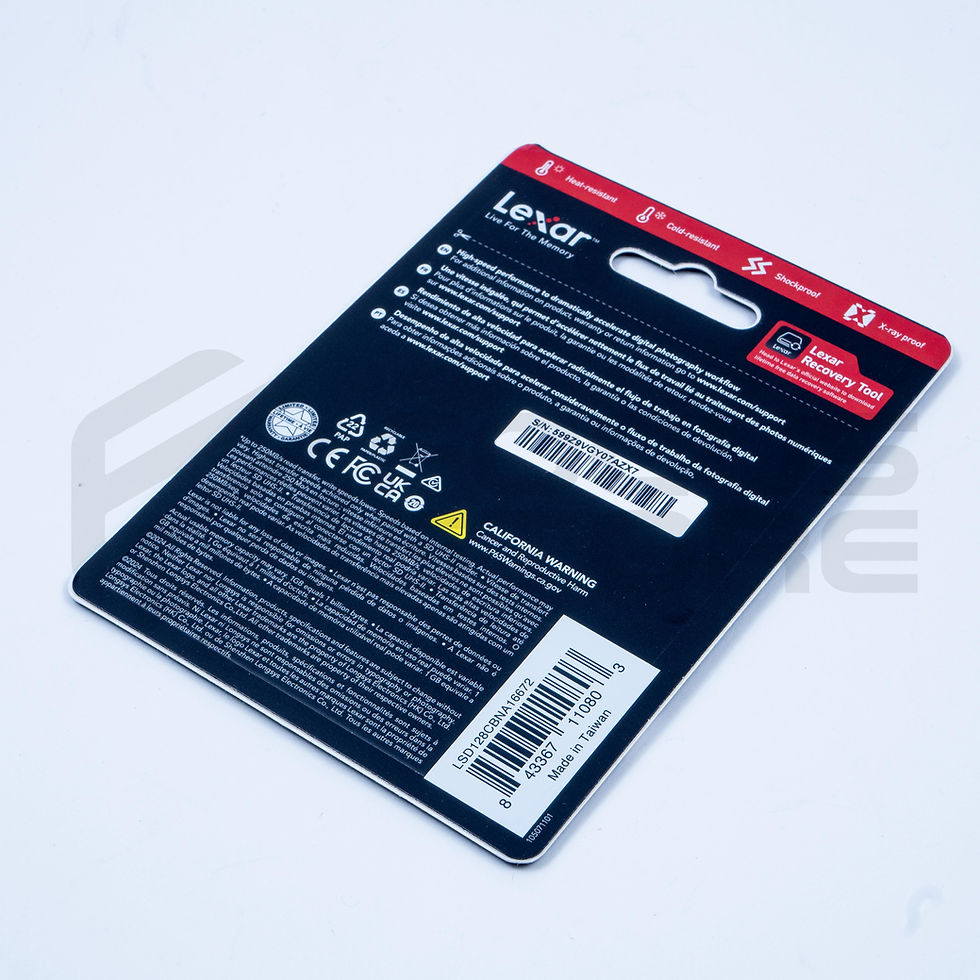Miniatura: Tarjeta de memoria Lexar 128GB 1667x UHS-II SDXC (pack de 2) Silver