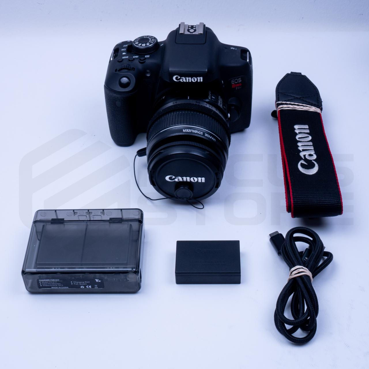 Canon EOS Rebel T6i 24.2MP DSLR + 18-55mm