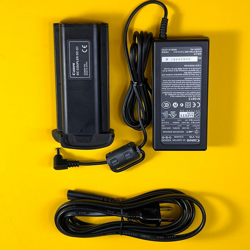 Kit de acoplador de CC Canon DC-E1: 1D, 1DS, 1DS Mk II, 1D Mk II, 1D Mk II N