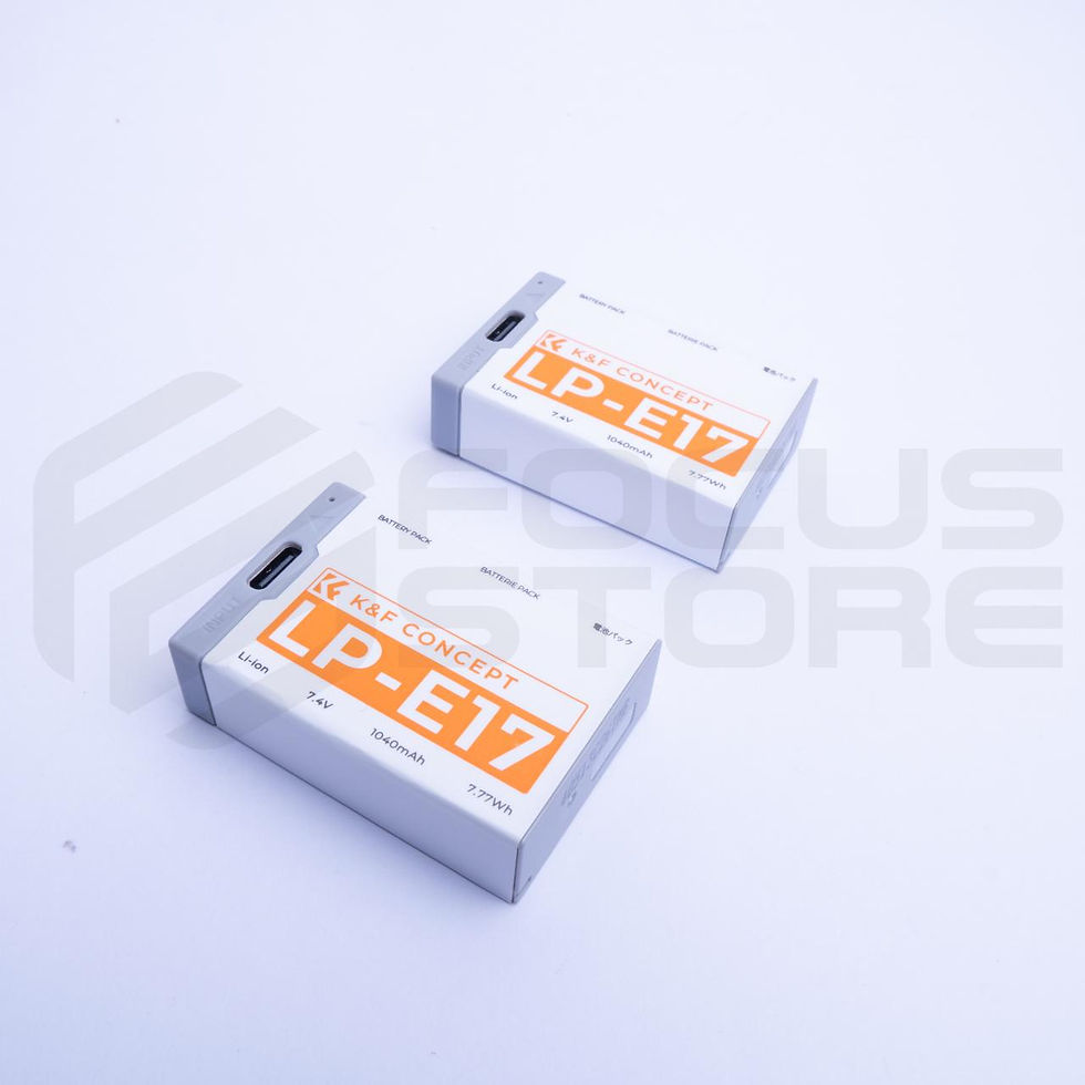 Miniatura: K&F CONCEPT LP-E17, USB-C, kit 2 baterías