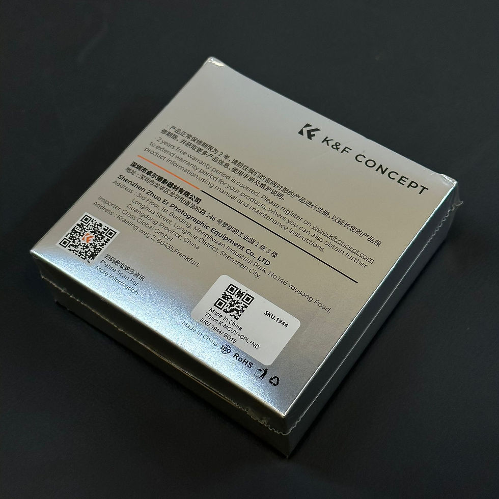 Miniatura: K&F Concept filtros serie Nano-K 77MM UV+CPL+ND4