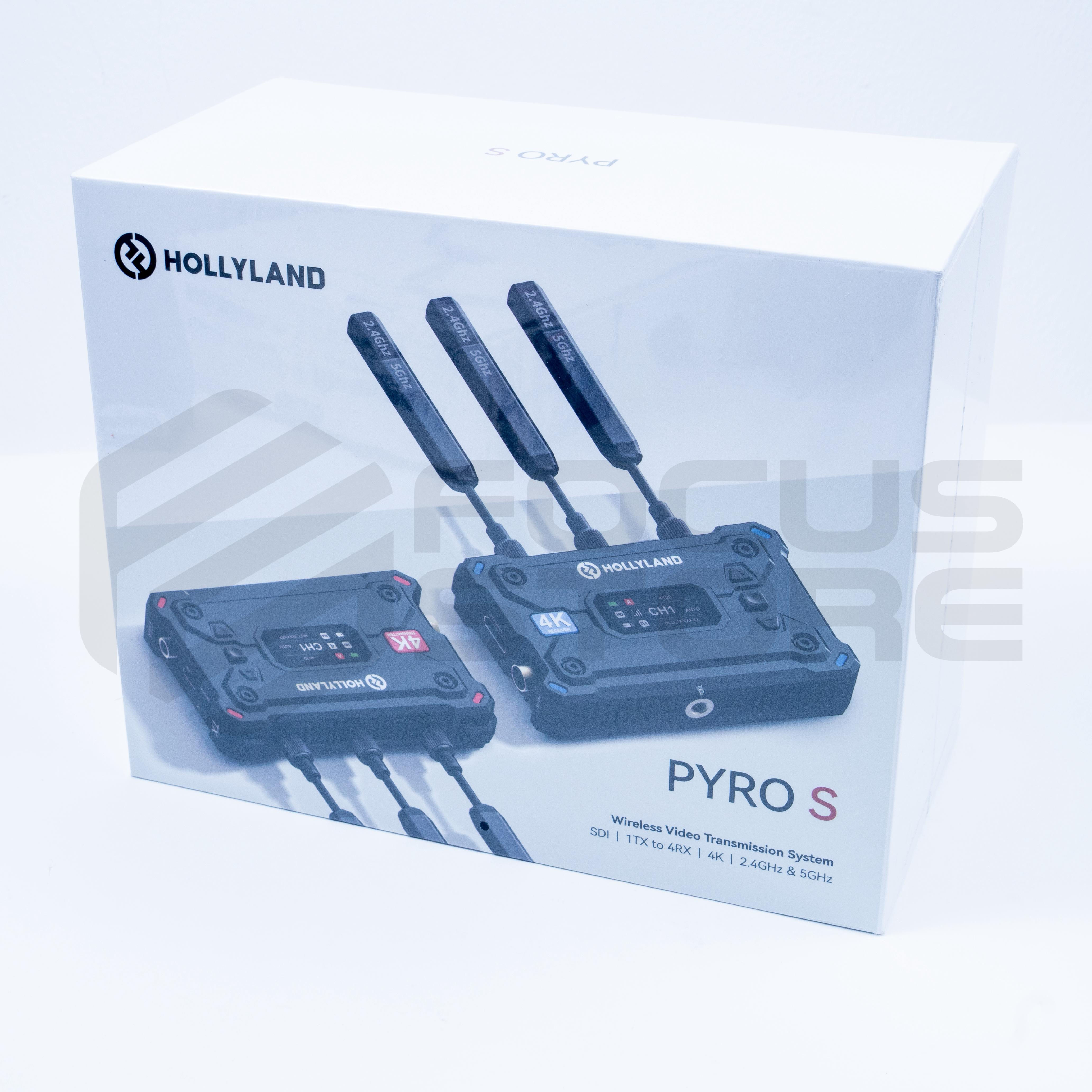 Hollyland Pyro S 4K HDMI/SDI - Sistema de transmisión de video inalámbrico