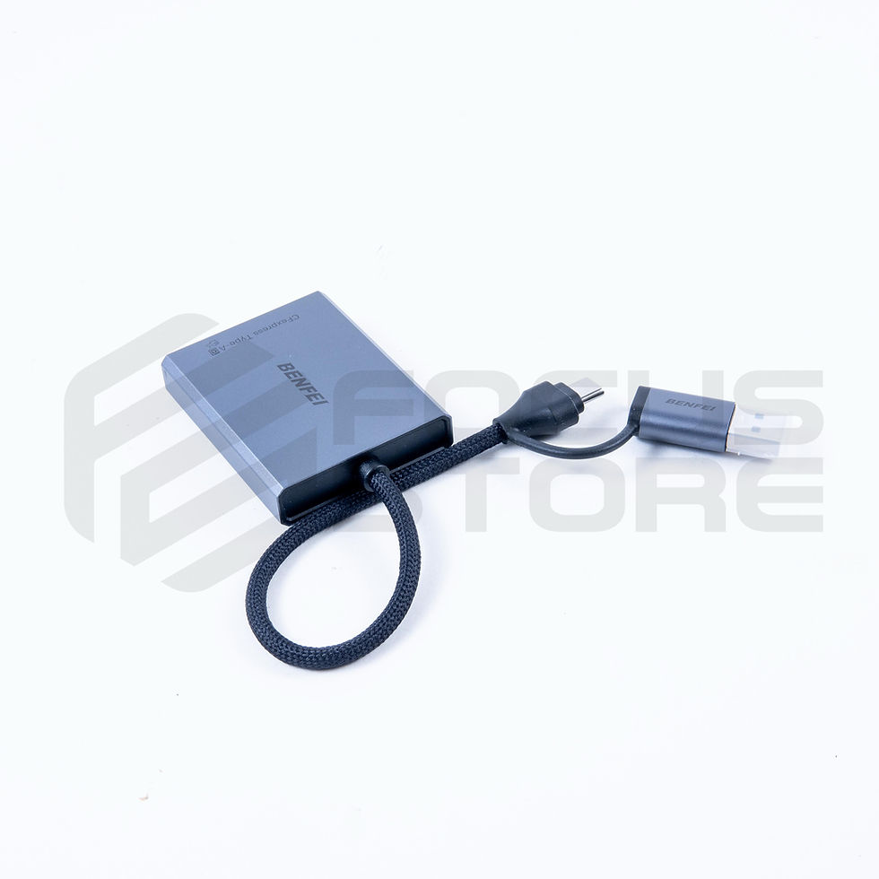 Miniatura: Lector de tarjetas CFexpress tipo A con USB 3.2 (Gen 2) USB-C y USB-A 2 en 1