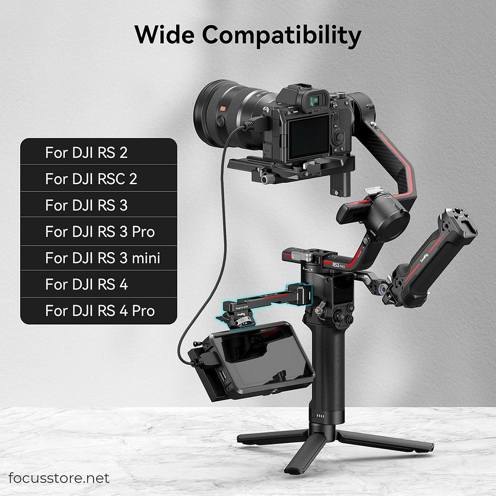 Miniatura: SMALLRIG Soporte de monitor de cámara ajustable