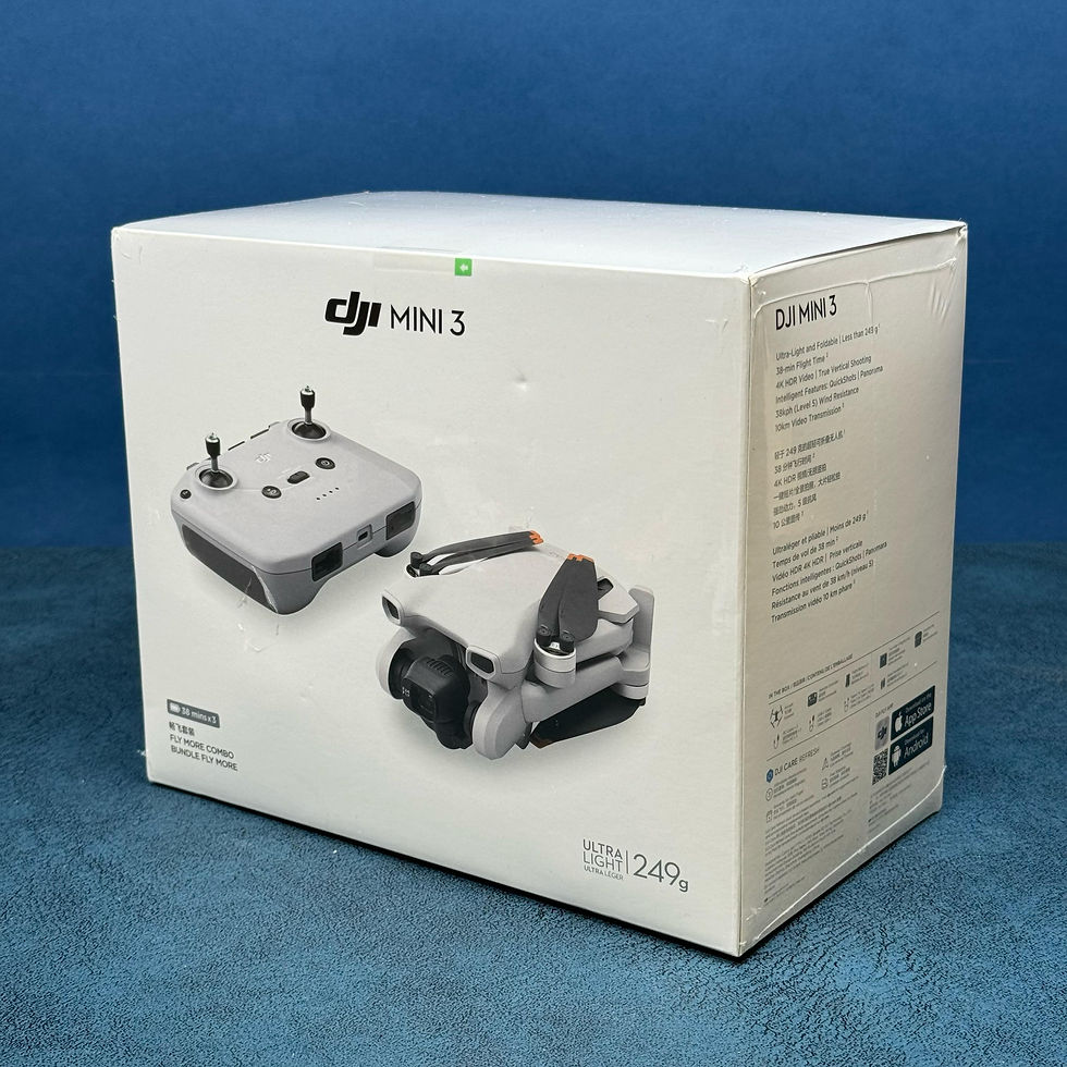 Miniatura: Drone DJI Mini 3 con control remoto RC-N1 (Combo Fly More)