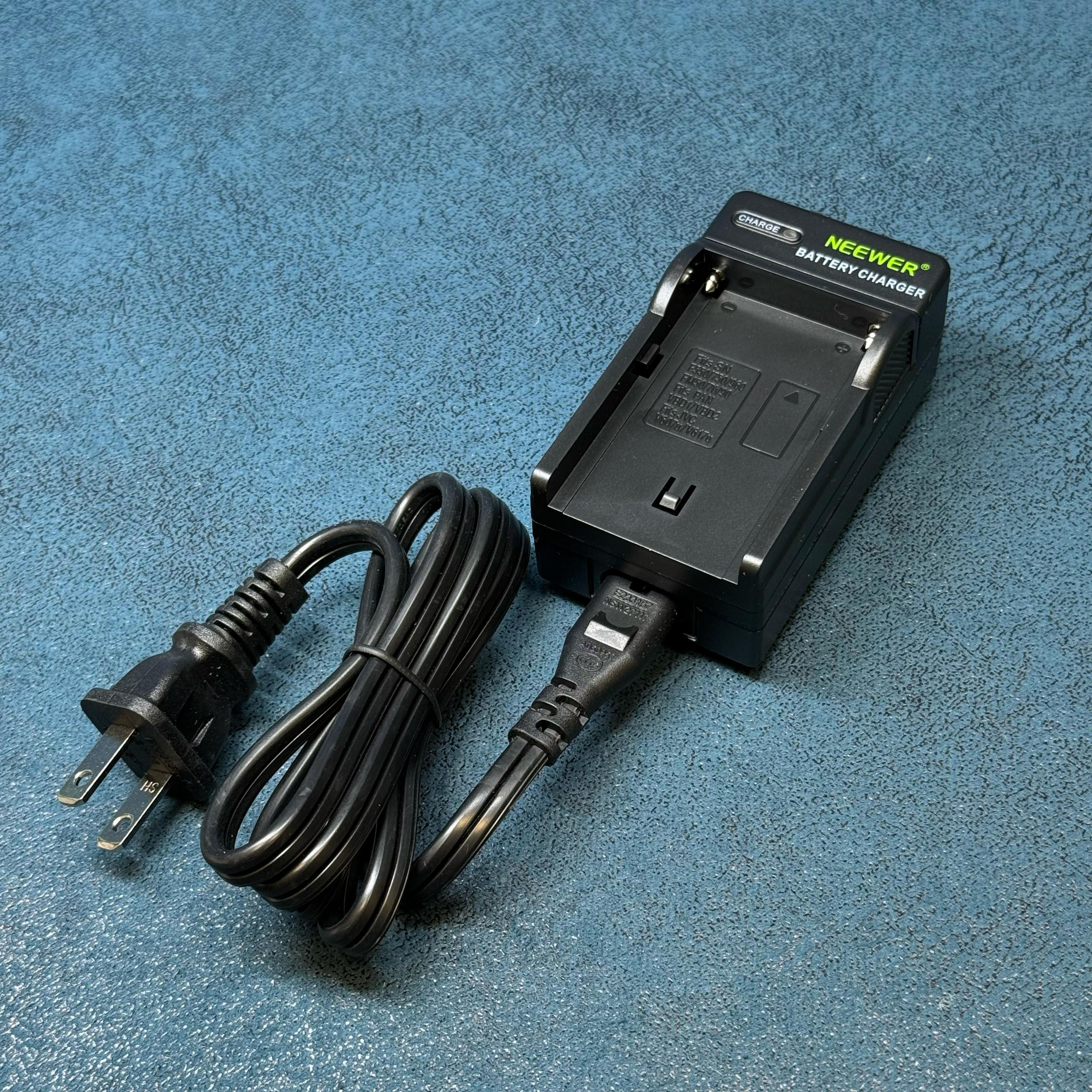 Neewer Cargador de batería NP F compatible Sony NP-F970