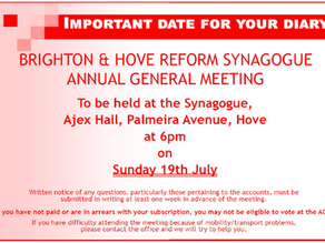 BHRS Annual General Meeting