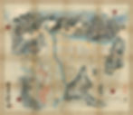 Handwritten map for a film