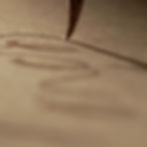 brush calligraphy movemebt on video