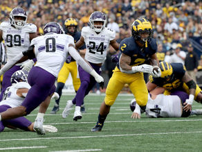 Corum, Michigan Shutout Northwestern in 2nd Half to Win