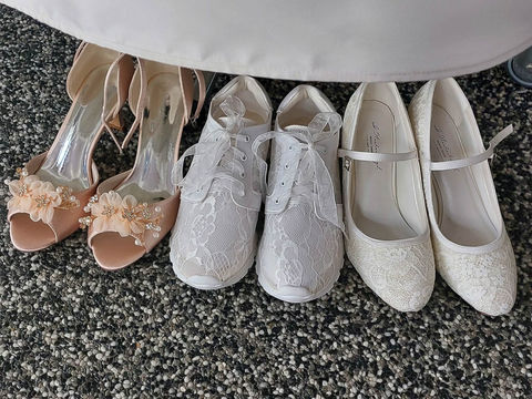 Schuhe für die Braut