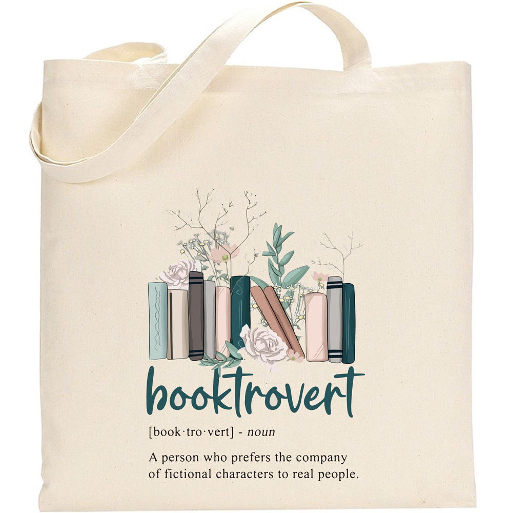 Small Fabric Bag - Booktrovert