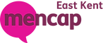 Purple and grey logo for East Kent Mencap