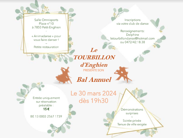 Bal Annuel Le TOURBILLON d'Enghien