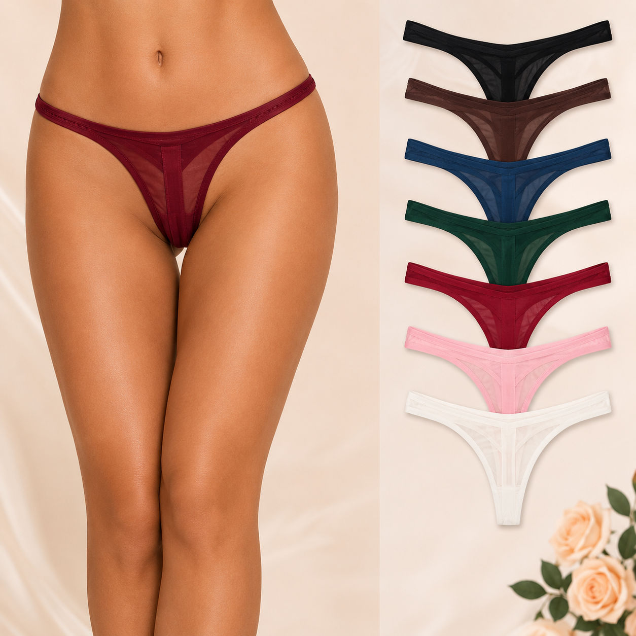 Luna Seamless Thong