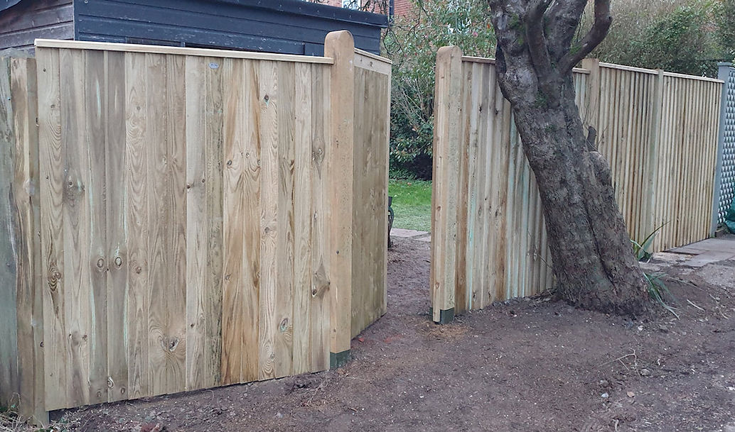 Panel fence and gate
