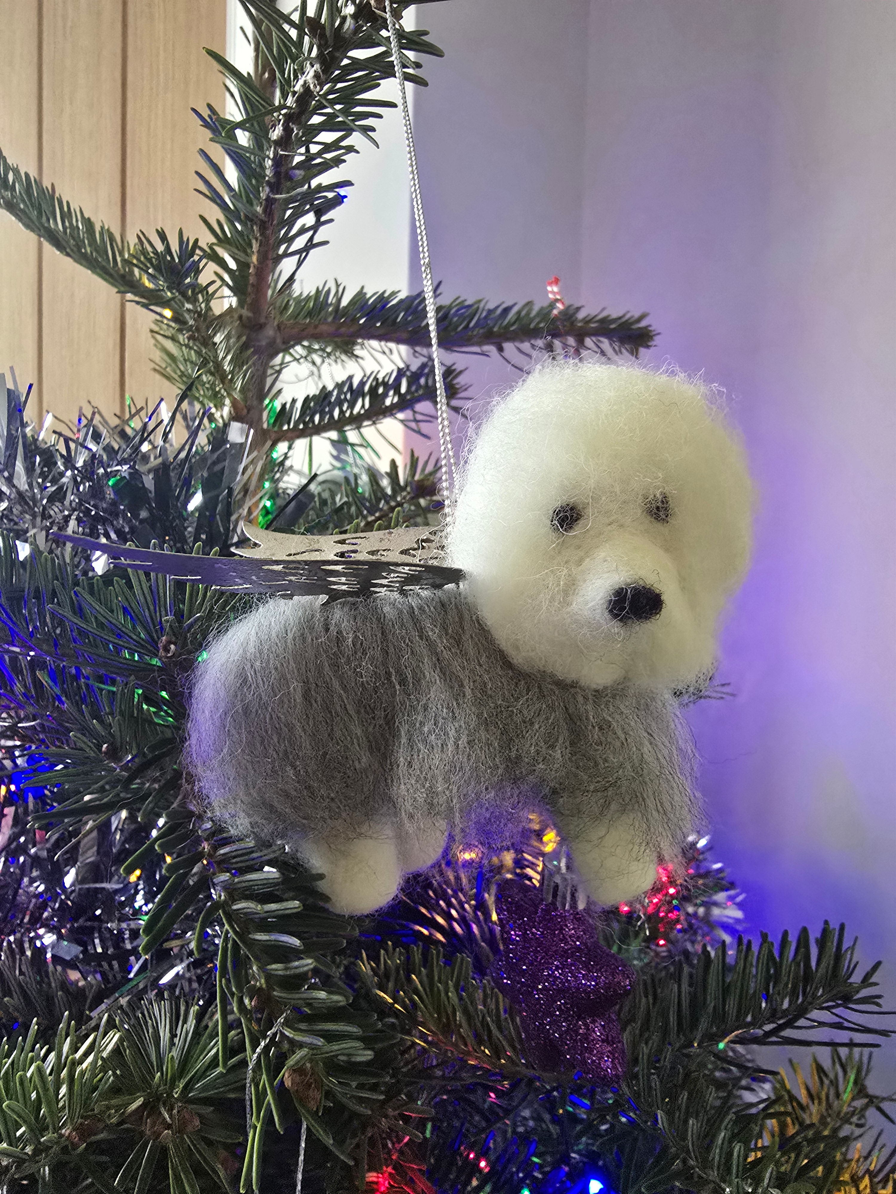 Old English Sheepdog 'angel'