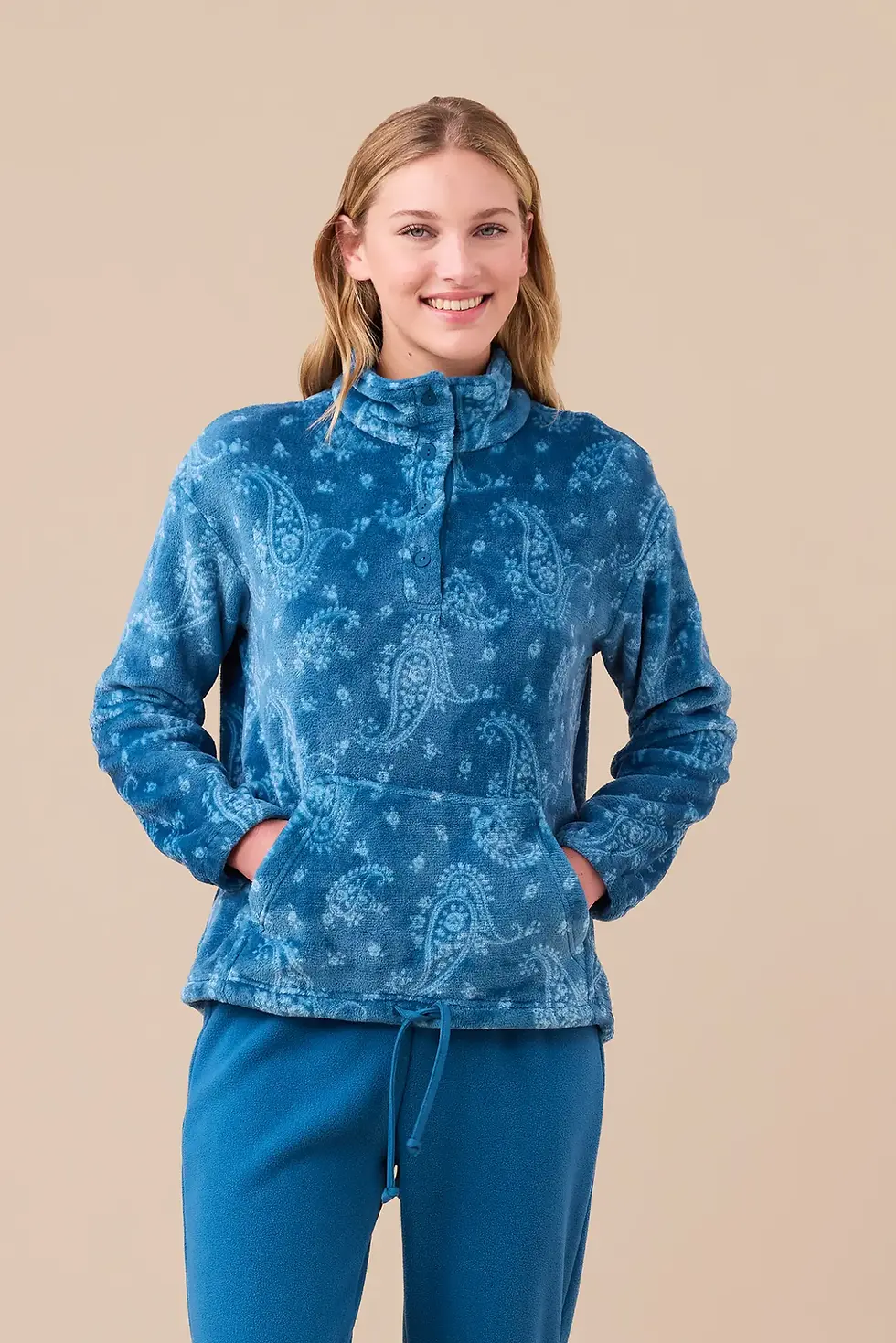 Miniatura: Pigiama donna coral fleece noidinotte FA9383