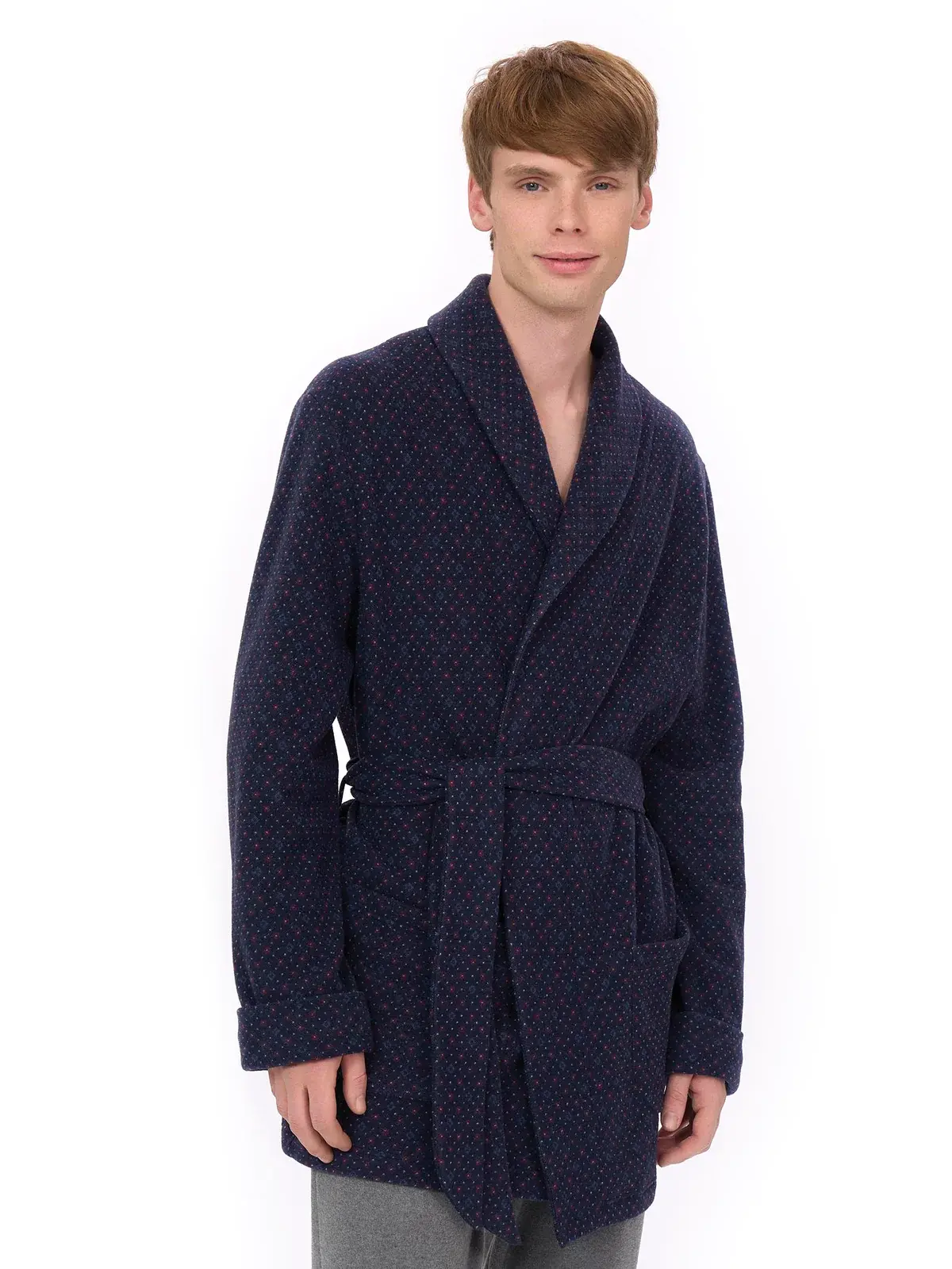 RAGNO Vestaglia in Cotton Eco Pile U780NR