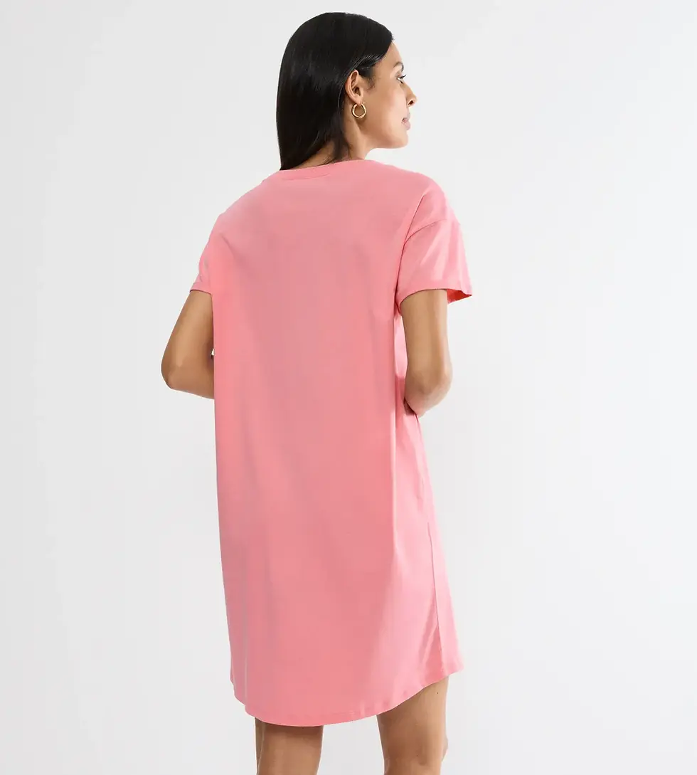 Miniatura: Camicia da notte in cotone manica corta Triumph NDK X02 Colore Cherry Rose